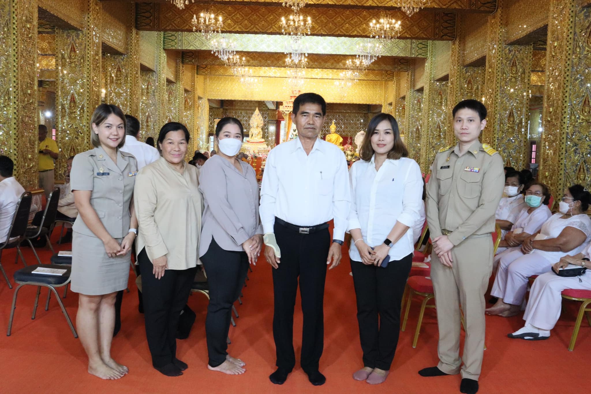 พิธีเจริญพระพุทธมนต์ถวายพระพรชัยมงคลแด่ พระบาทสมเด็จพระเจ้าอยู่หัว เนื่องในโอกาศวันเฉลิมพระชนมพรรษา ๖ รอบ ๒๘ กรกฎาคม ๒๕๖๗