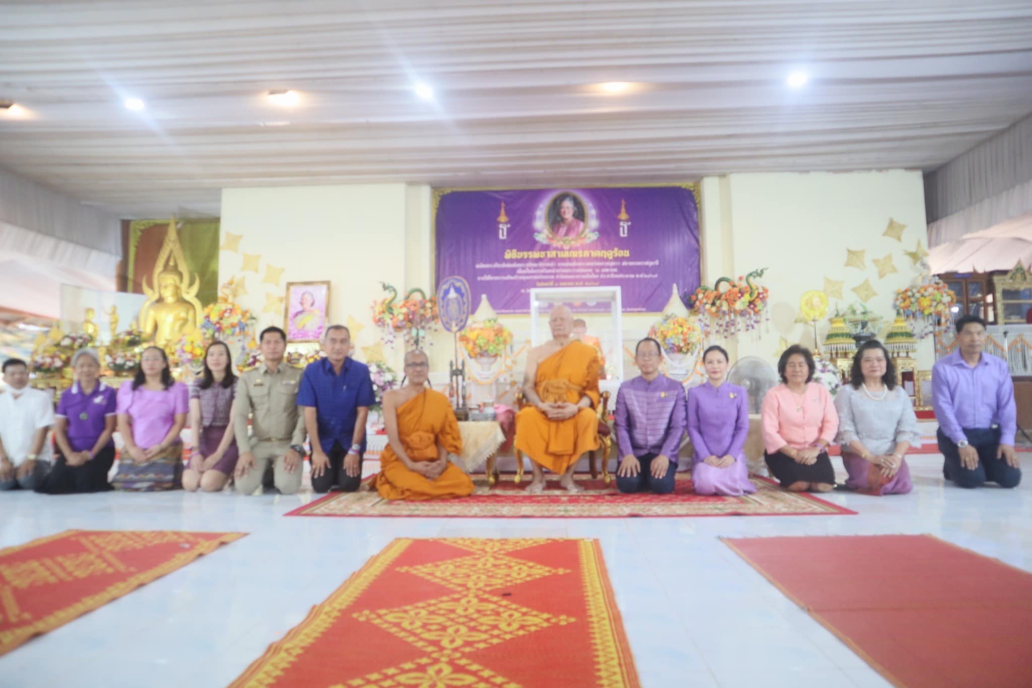 อบจ.อ่างทองร่วมพิธีบรรพชาอุปสมบทสามเณรภาคฤดูร้อน เฉลิมพระเกียรติสมเด็จพระกนิษฐาธิราชเจ้า กรมสมเด็จพระเทพรัตนราชสุดาฯ สยามบรมราชกุมารี ประจำปี ๒๕๖๗