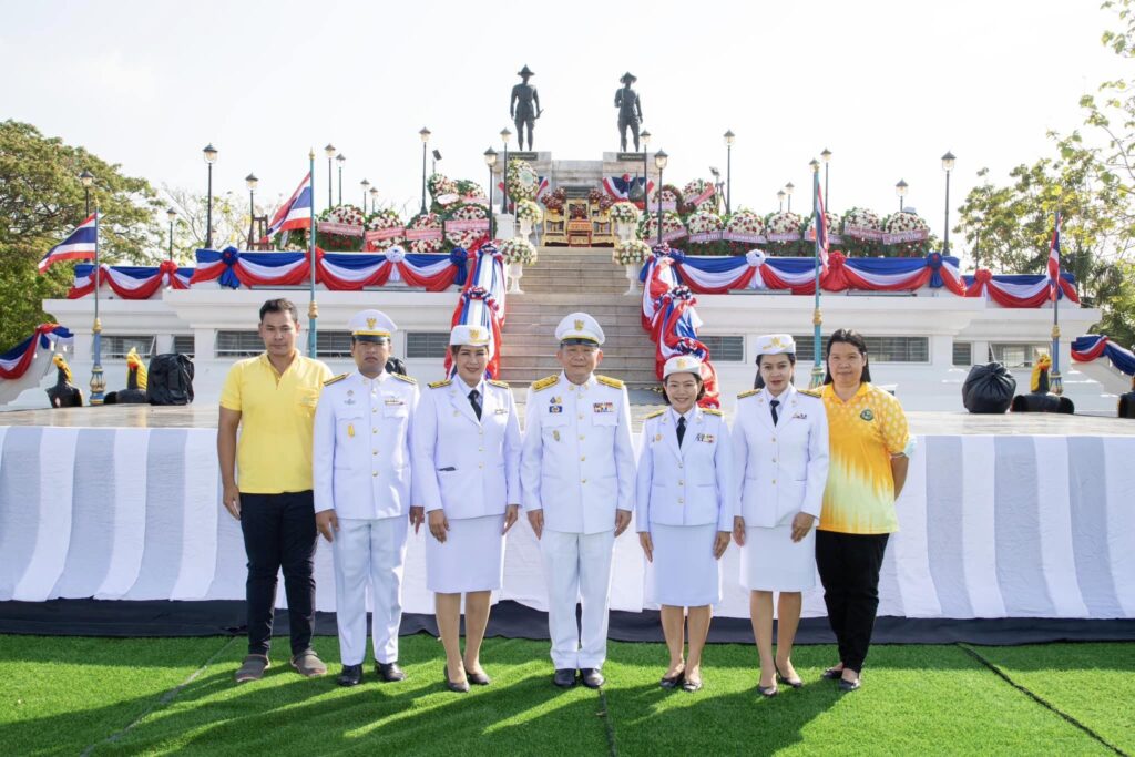 องค์การบริหารส่วนจังหวัดอ่างทอง เข้าร่วมงานวันคล้ายวันสวรรคตสมเด็จพระนเรศวรมหาราช