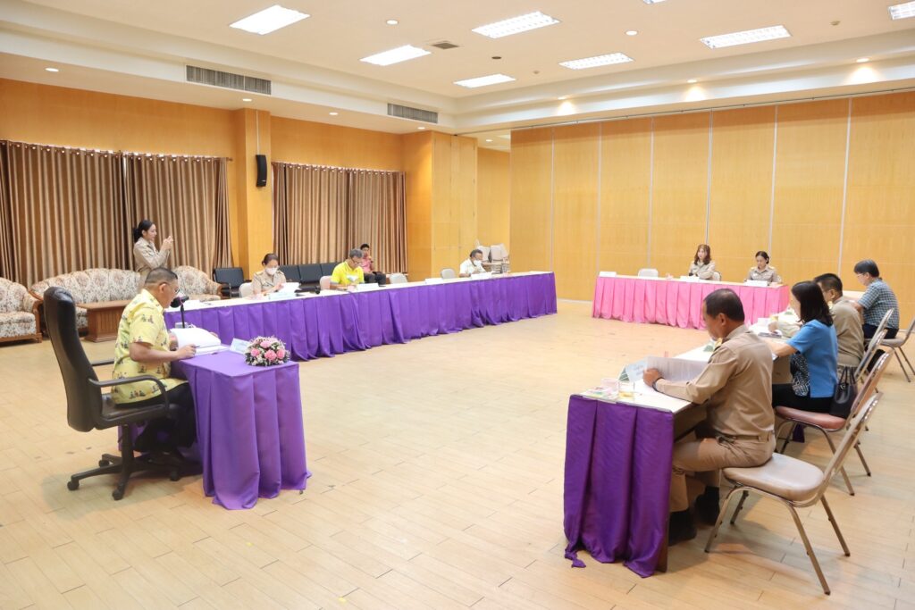 ประชุมคณะกรรมการข้าราชการองค์การบริหารส่วนจังหวัด จังหวัดอ่างทอง (ก.จ.จ.อ่างทอง) ครั้งที่ ๔/๒๕๖๗