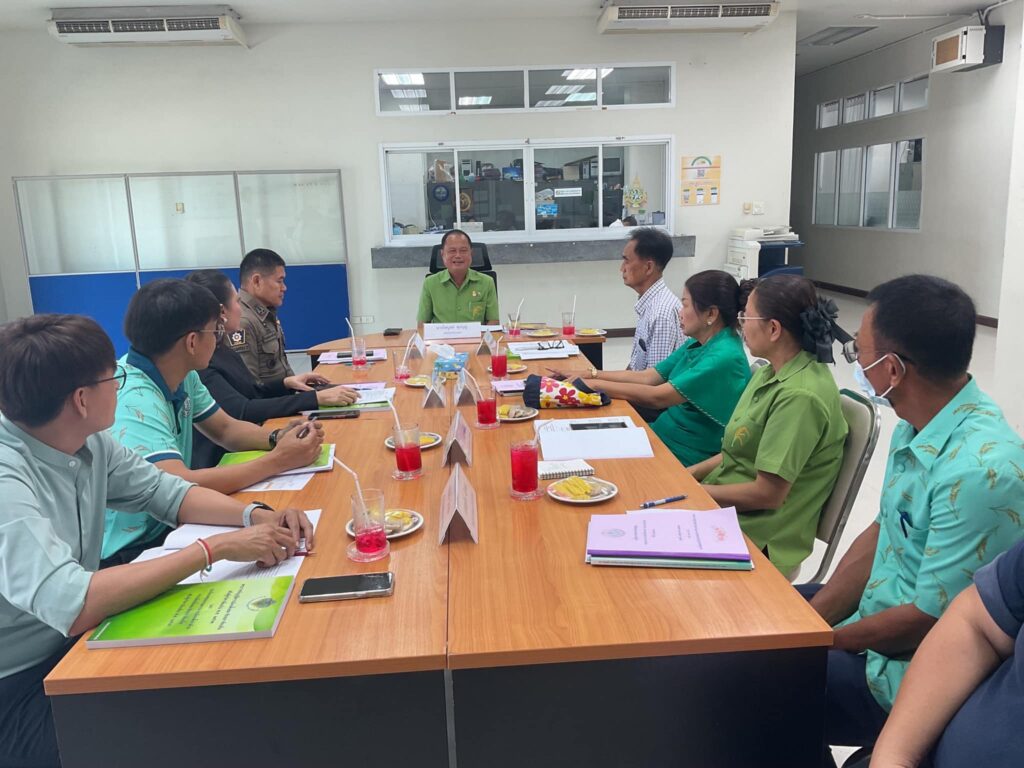 การประชุมคณะกรรมการการเลือกตั้งประจำ อบจ.อ่างทอง ครั้งที่ ๑/๒๕๖๗